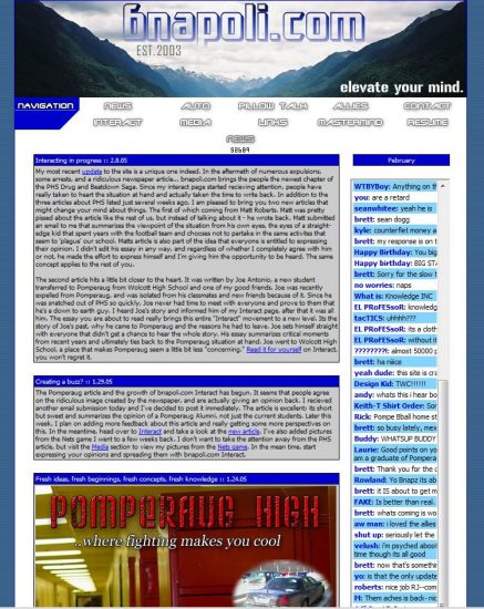 bnapoli.com in 2003